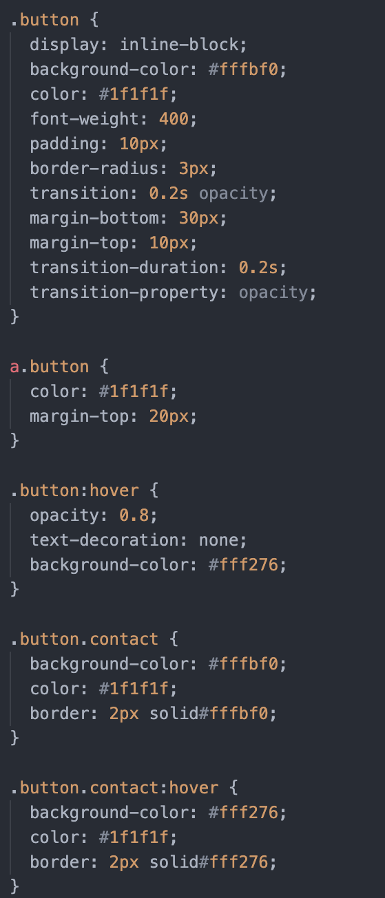 Button CSS